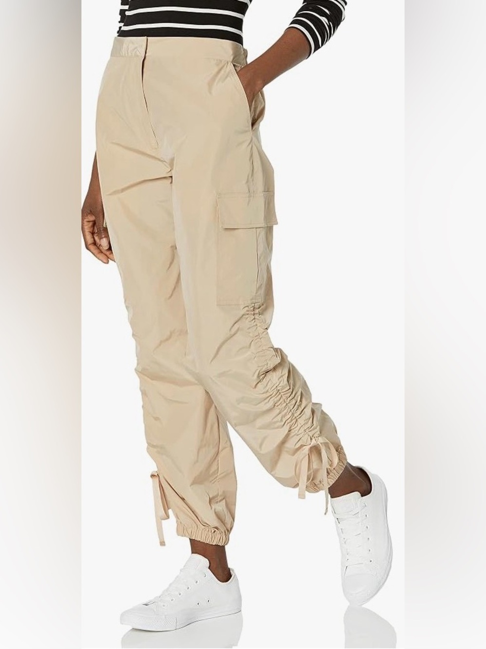 Steve Madden Hally Cargo Pants NWT Colour Beige Size M